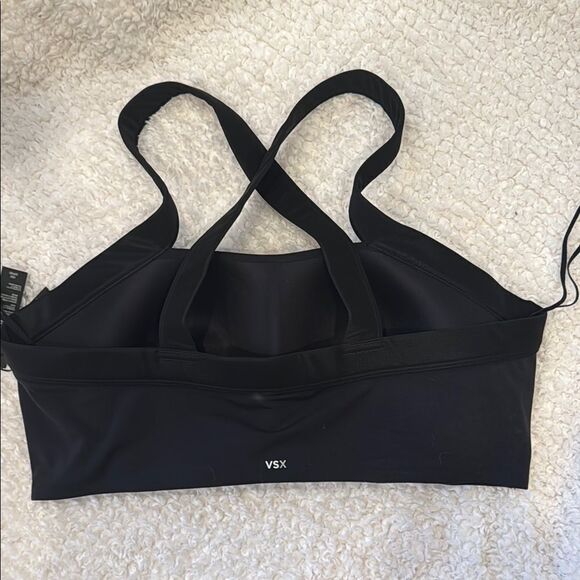 VSX Black Sports Bra NWT - Picture 4 of 7